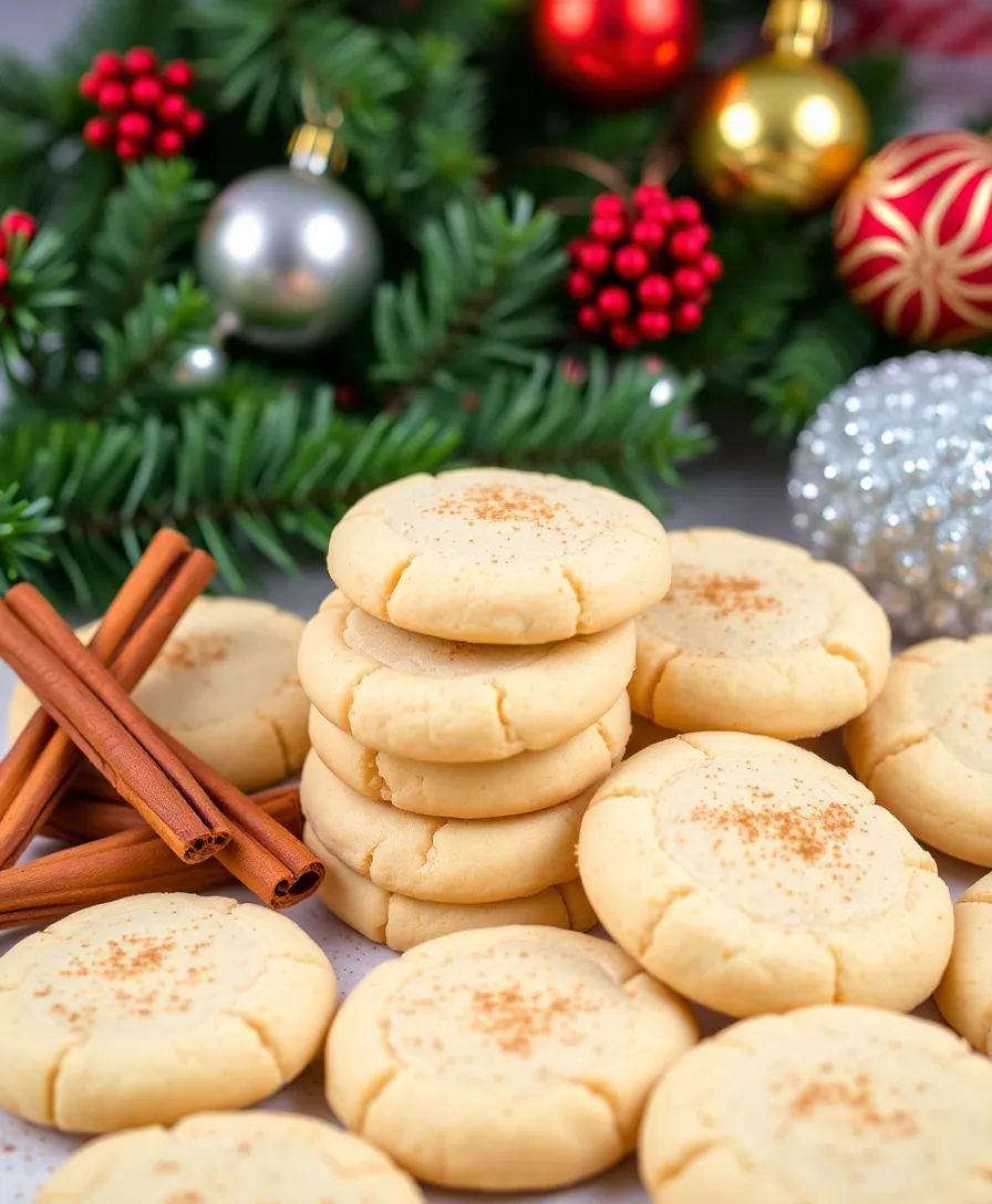 Christmas Cookies: 25 Easy Recipes to Delight Your Holiday Gatherings! - 11. Eggnog Cookies