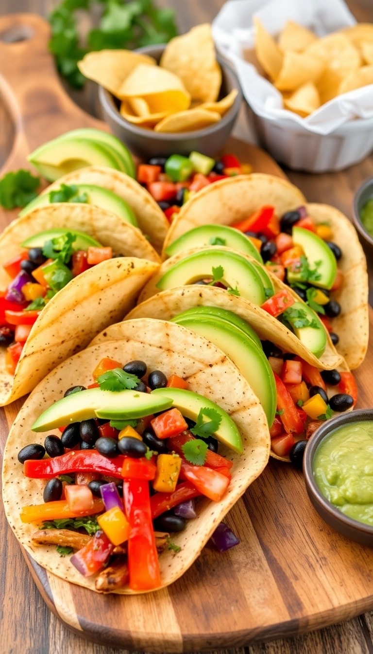 21 Sunday Family Dinner Ideas You’ll Want to Make Every Week (Number 7 Will Blow Your Mind!) - 6. Veggie-Loaded Tacos