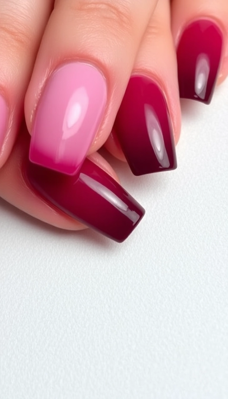 23 Gorgeous Acrylic Nail Ideas That'll Make Heads Turn (Especially #8!) - 1. Ombre Elegance