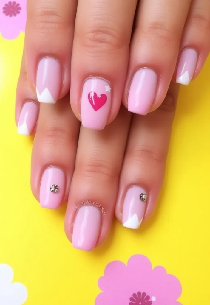 Valentine's Day Nails Designs: 10 Must-Try Ideas for a Romantic Look! 💘 - 7. Cupid's Arrows