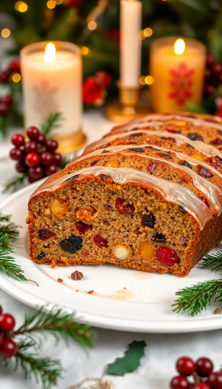 24 Irresistible Christmas Food Ideas for Your Next Holiday Gathering (Wait Until You See #5!) - 20. Holiday Fruitcake