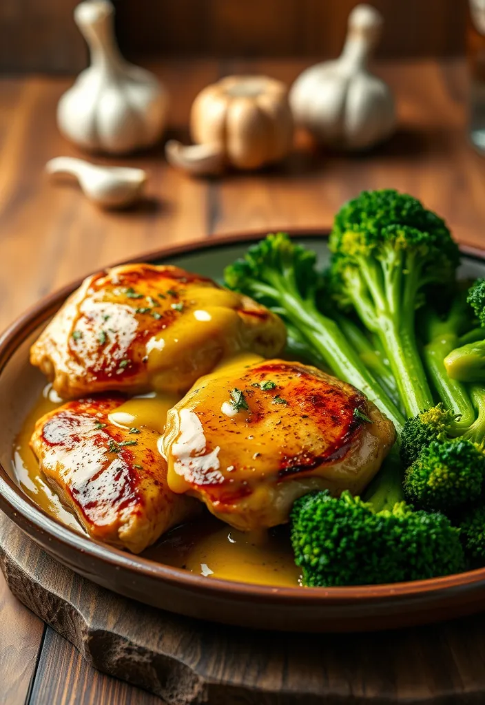 10 One-Pan Chicken Recipes That'll Make You Love Cooking Again (#7 Is a Game-Changer!) - 10. Garlic Butter Chicken and Broccoli