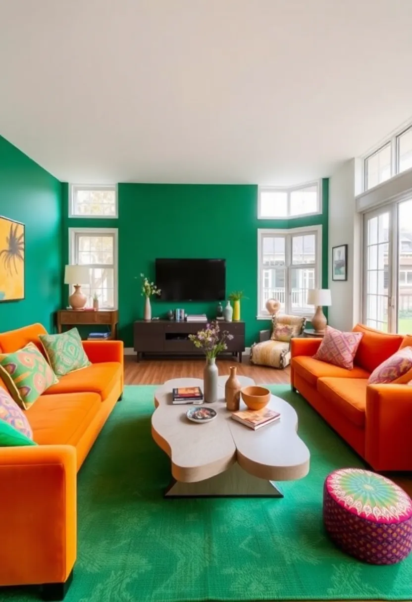 Unlock the Future: 2025 Home Decor Trends That Will Elevate Your Space! - 2. Bold Color Palettes