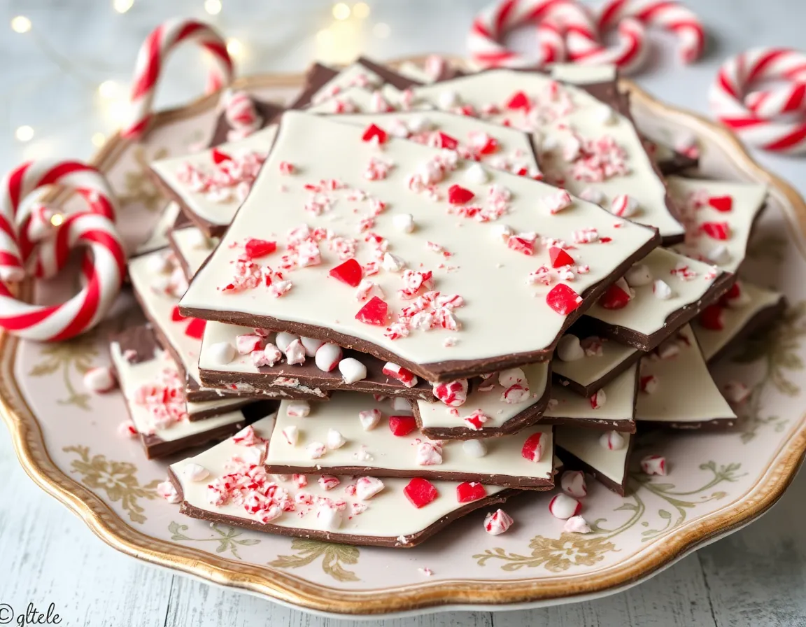 Winter Desserts Recipes: Your Ultimate Guide to Cozy Treats! - 3. Peppermint Bark