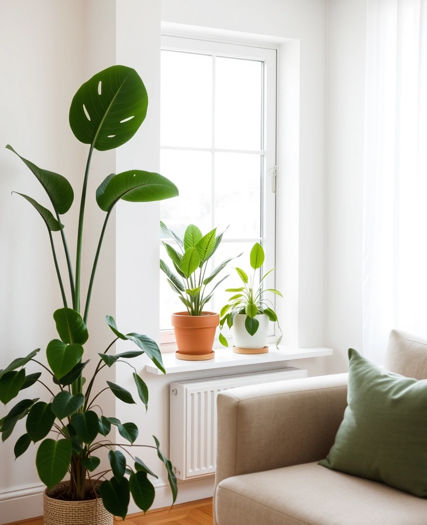 12 Minimalist Home Hacks to Simplify Your Life (and Look Amazing While You’re At It!) - 11. Incorporate Greenery