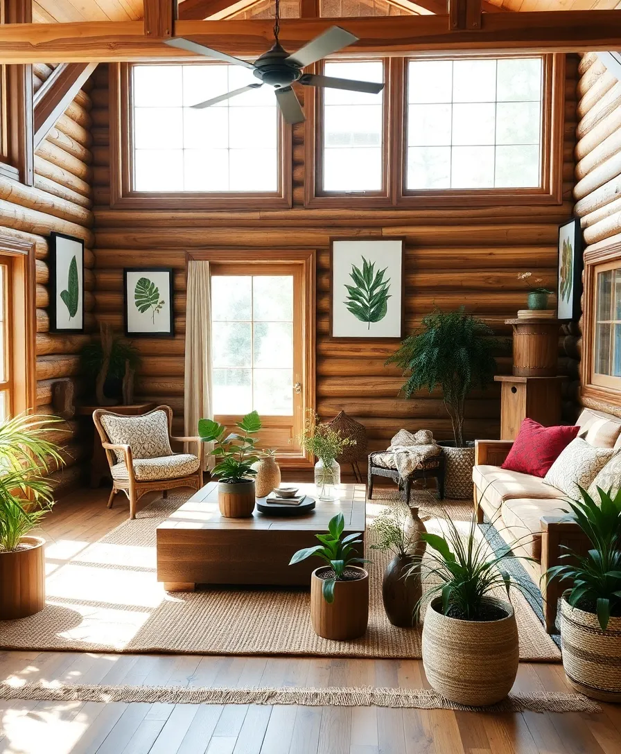 20 Must-See Cabin Weekend Inspo Ideas for a Dreamy Escape (You Won't Believe #7!) - 3. Nature-Inspired Accents