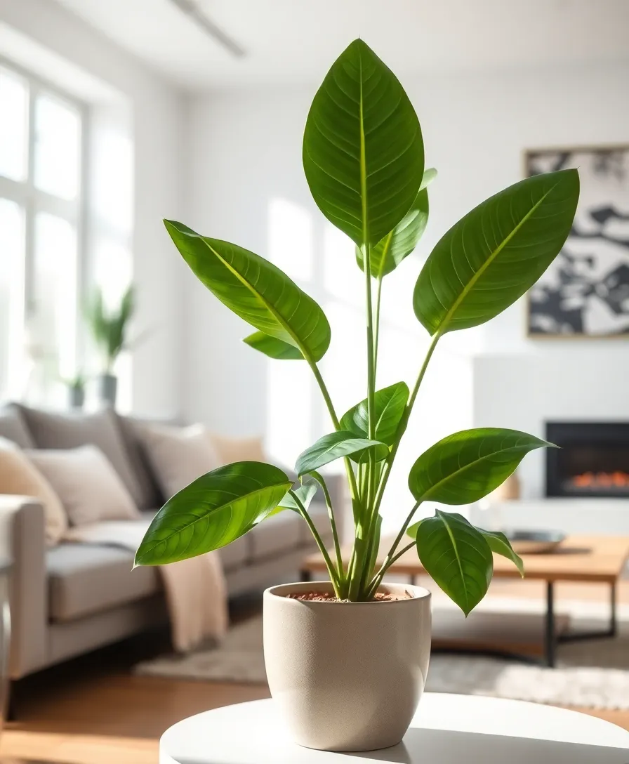 Easy Care Plants for Home: Discover the Best Low-Maintenance Green Friends! - 6. Rubber Plant (Ficus elastica)