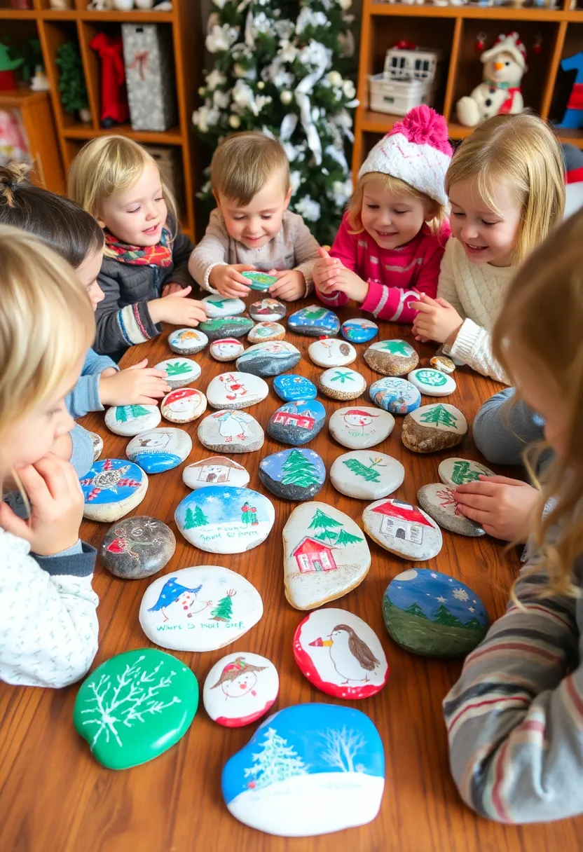 Winter Wonderland: January Preschool Crafts and Ideas This New Year! - 13. Winter-Themed Story Stones