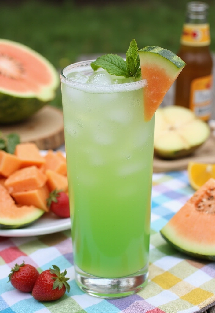 10. Ginger Melon Refresher