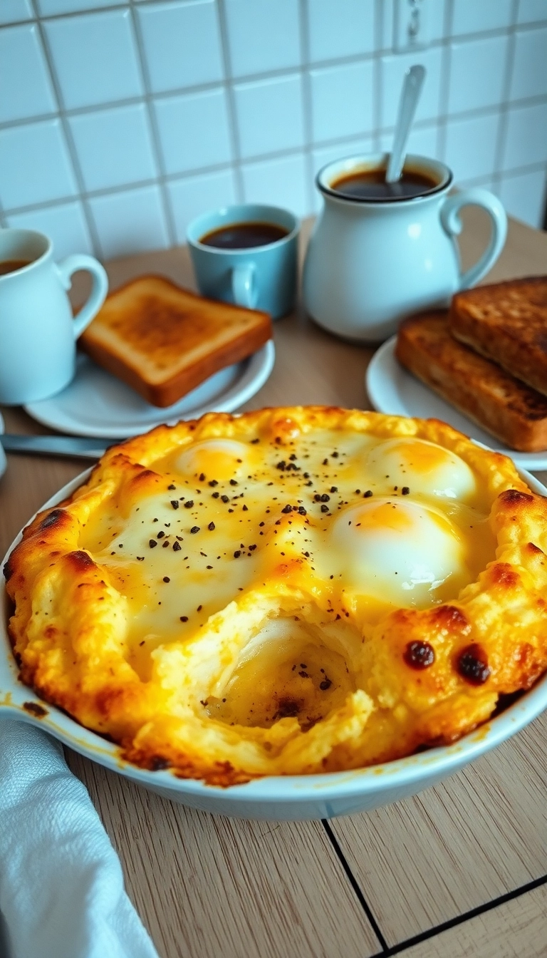 24 Mashed Potatoes Dinner Meals Ideas That Will Make You Drool! - 19. Mashed Potato and Egg Bake