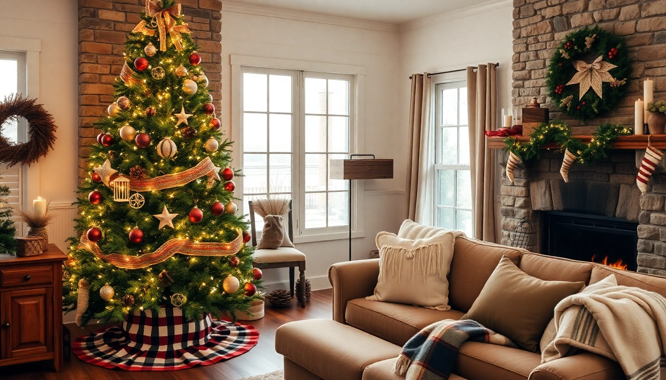 21 Cozy Farmhouse Christmas Tree Ideas That'll Make You Wish It Was Christmas Year-Round!