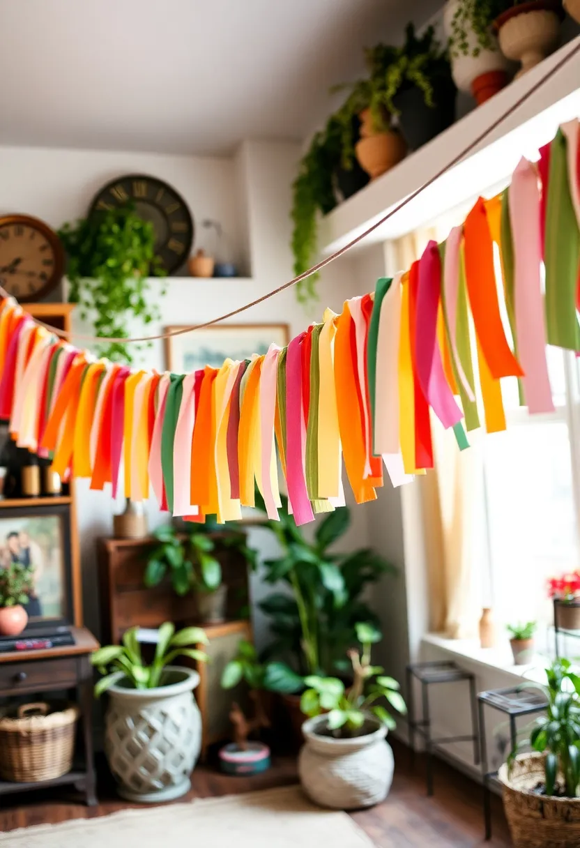 20 Upcycled Decor Ideas That'll Inspire Your Inner Vintage Lover! - 16. Creative Fabric Scrap Garland