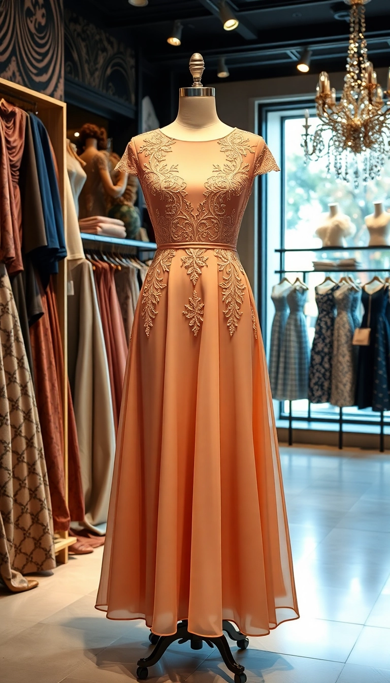 15 Stunning Christmas Cocktail Dresses That Will Make You the Star of the Party! - 8. Elegant A-Line Dress