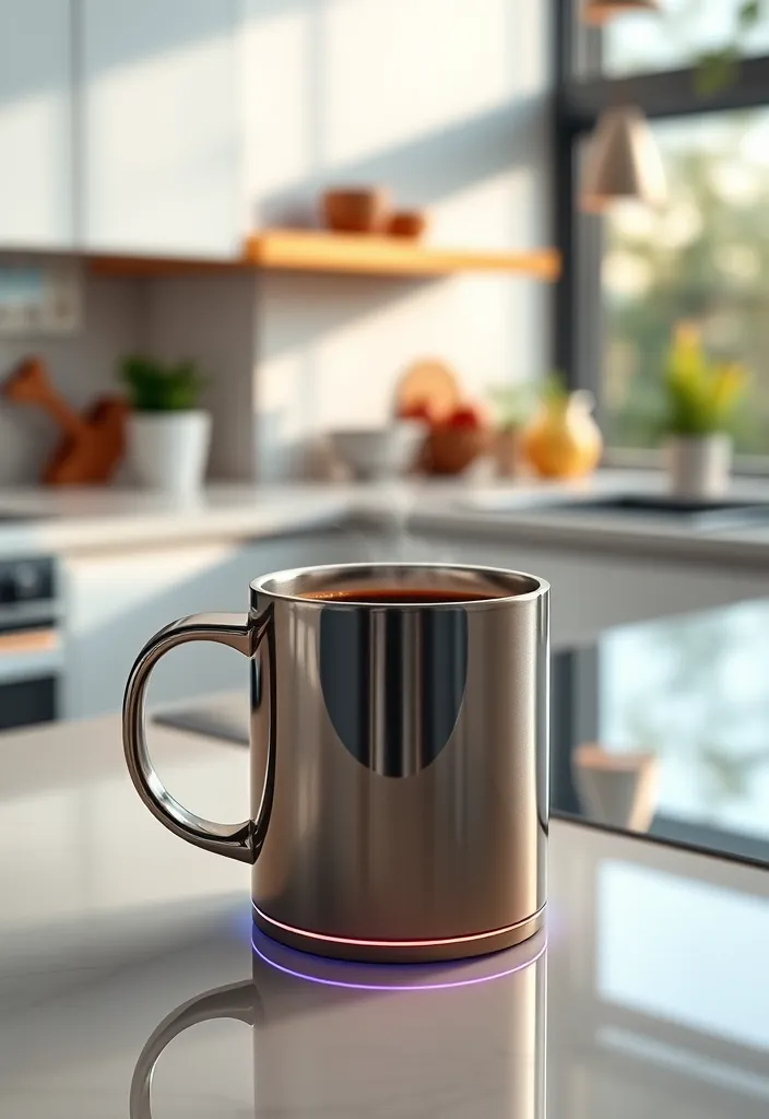 14 Cool Tech Valentine's Gifts for Your Boyfriend That Are Totally Next Level! - 10. Smart Mug: Perfect Temperature Every Time