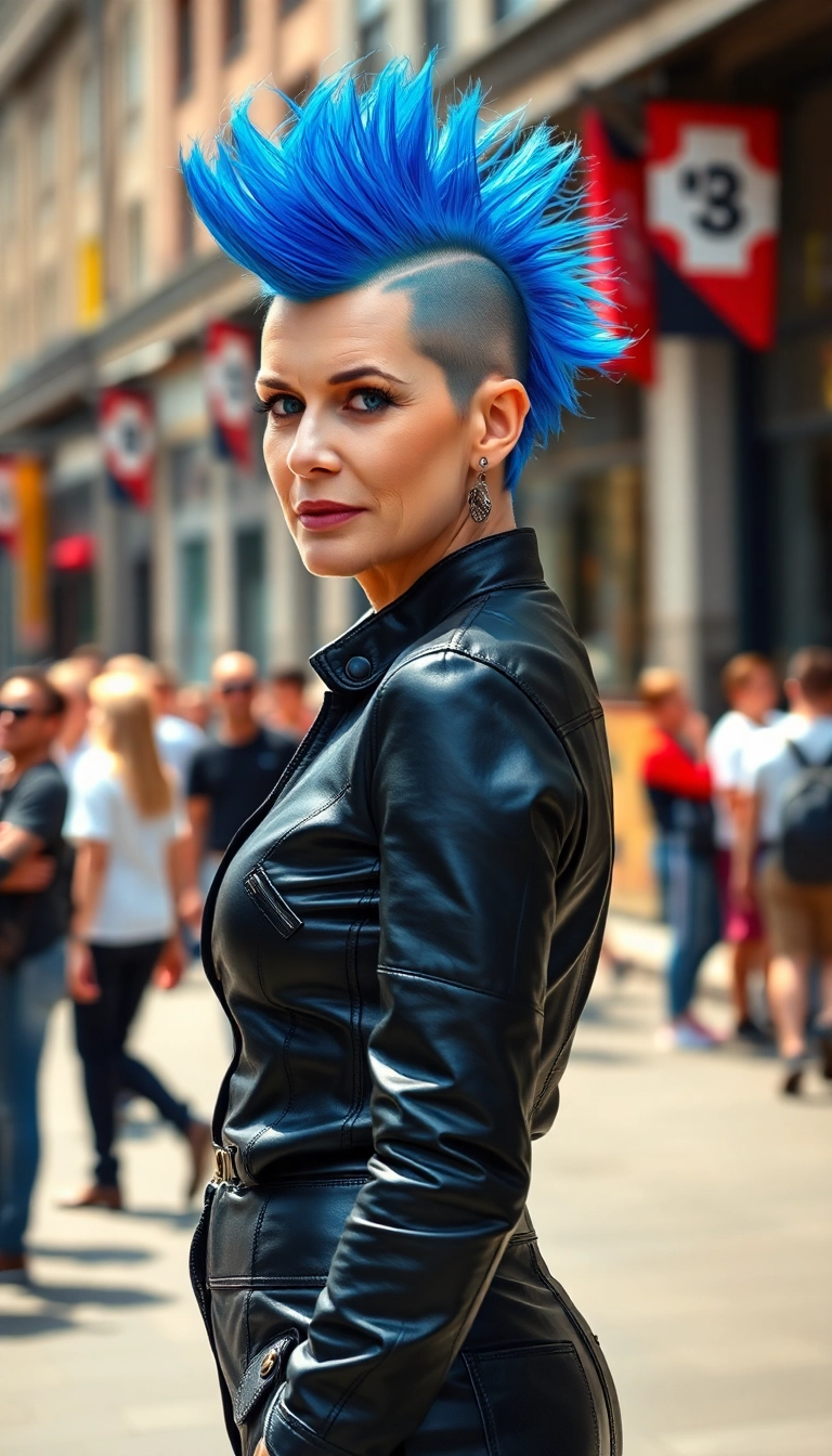 20 Sassy Hair Older Women Hairstyles That Will Turn Heads! - 11. Modern Mohawk