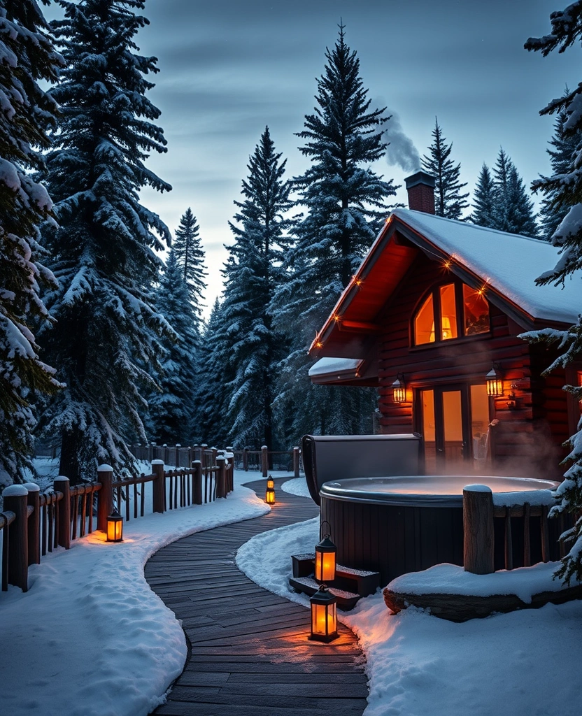 13 Romantic Winter Escapades You Need to Experience (Get Ready for #12!) - 1. Cozy Cabin Getaway