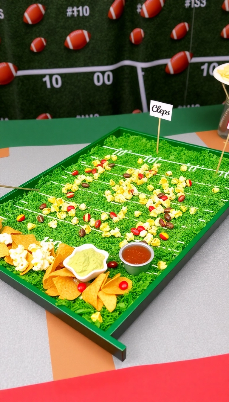 15 Epic Super Bowl Sunday Party Ideas That Will Steal the Show (You Won't Believe #7!) - 1. Touchdown Snack Stadium