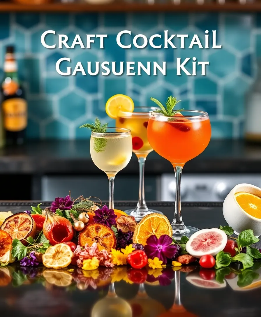 20 Perfect Gifts for Mixologists That Are Sure to Impress (Wait Until You See #8!) - 9. Craft Cocktail Garnish Kit