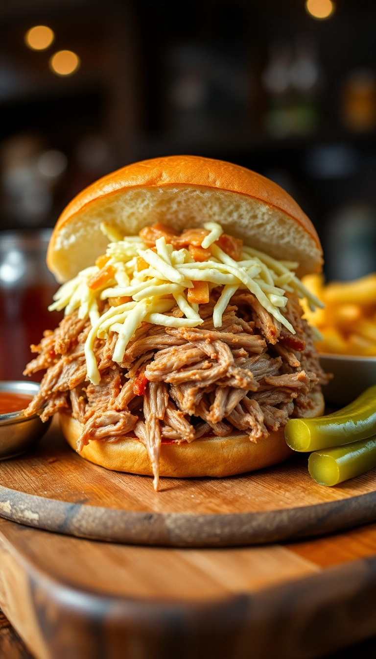 23 Dinner Plans Ideas That'll Make You Excited for Mealtime! - 8. BBQ Pulled Pork Sandwiches