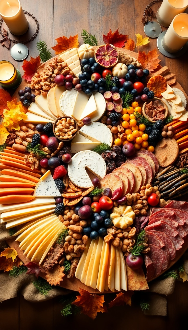 23 Thanksgiving Dinner Ideas That'll Make Your Feast Unforgettable! - 21. Thanksgiving Charcuterie Board