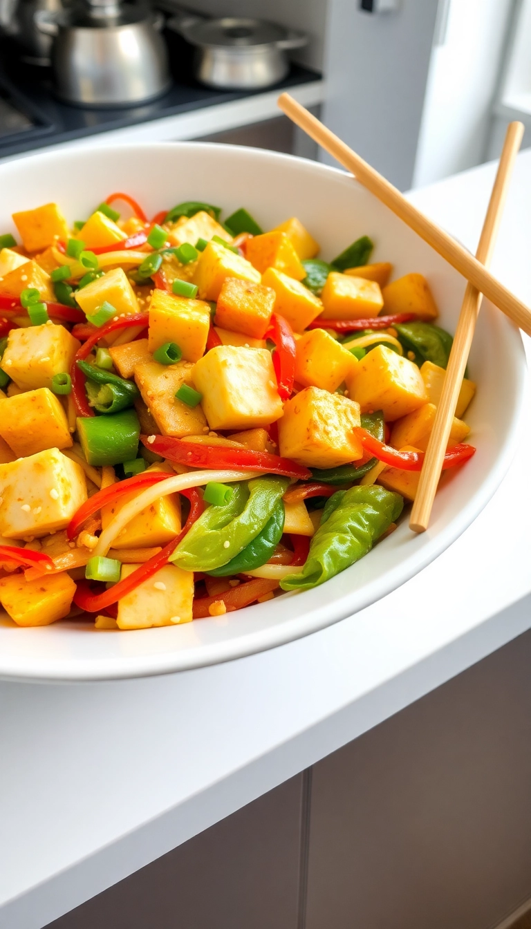 23 Dinner Plans Ideas That'll Make You Excited for Mealtime! - 2. Vegetarian Stir-Fry Delight