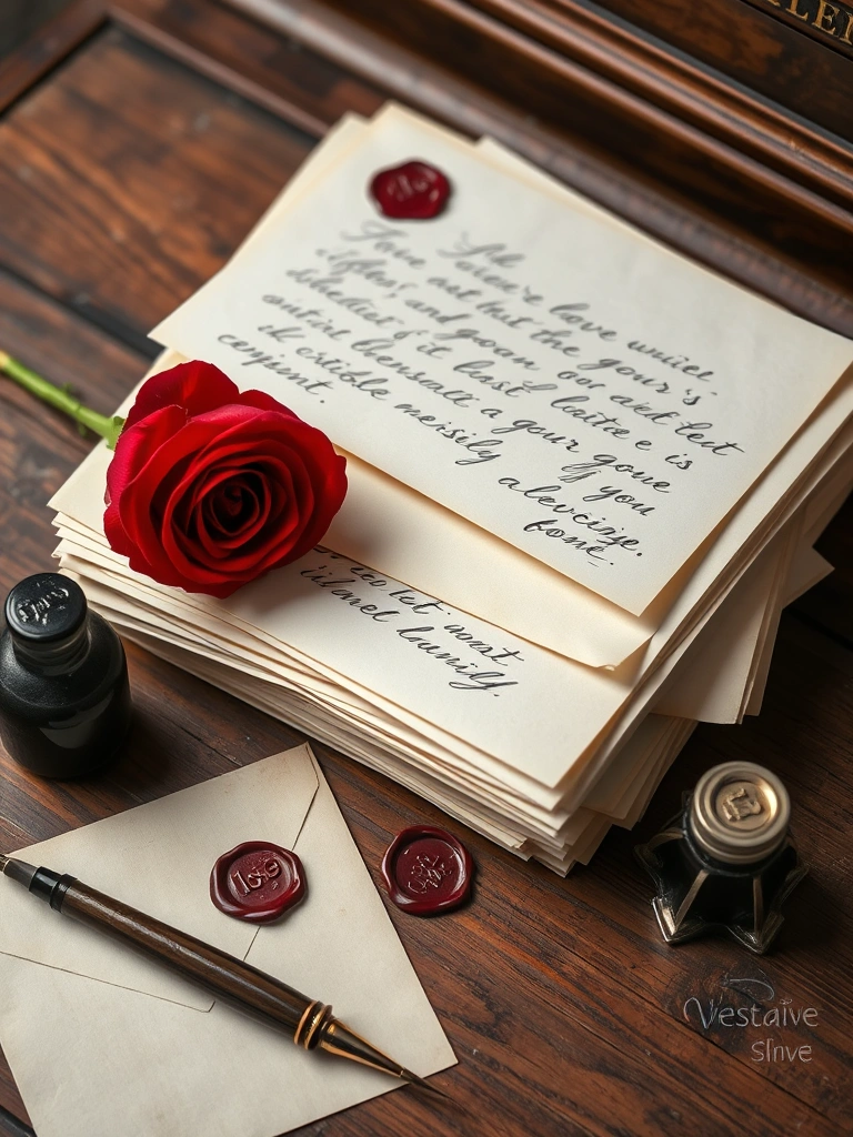 10 Thoughtful Valentine’s Day Gift Ideas for Every Relationship! - 4. Handwritten Love Letters Subscription