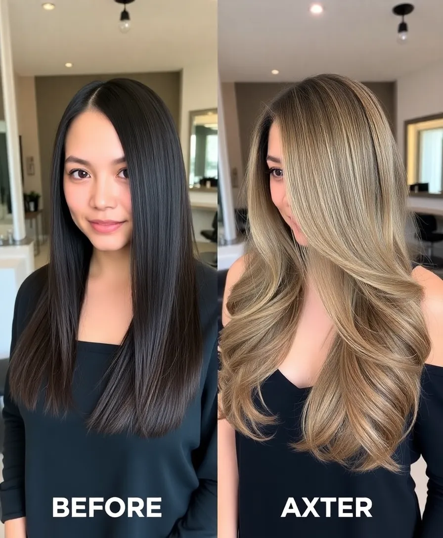 10 Stunning Hair Extensions Before and After Photos That’ll Leave You Speechless! - 5. Layered Perfection: Adding Dimension