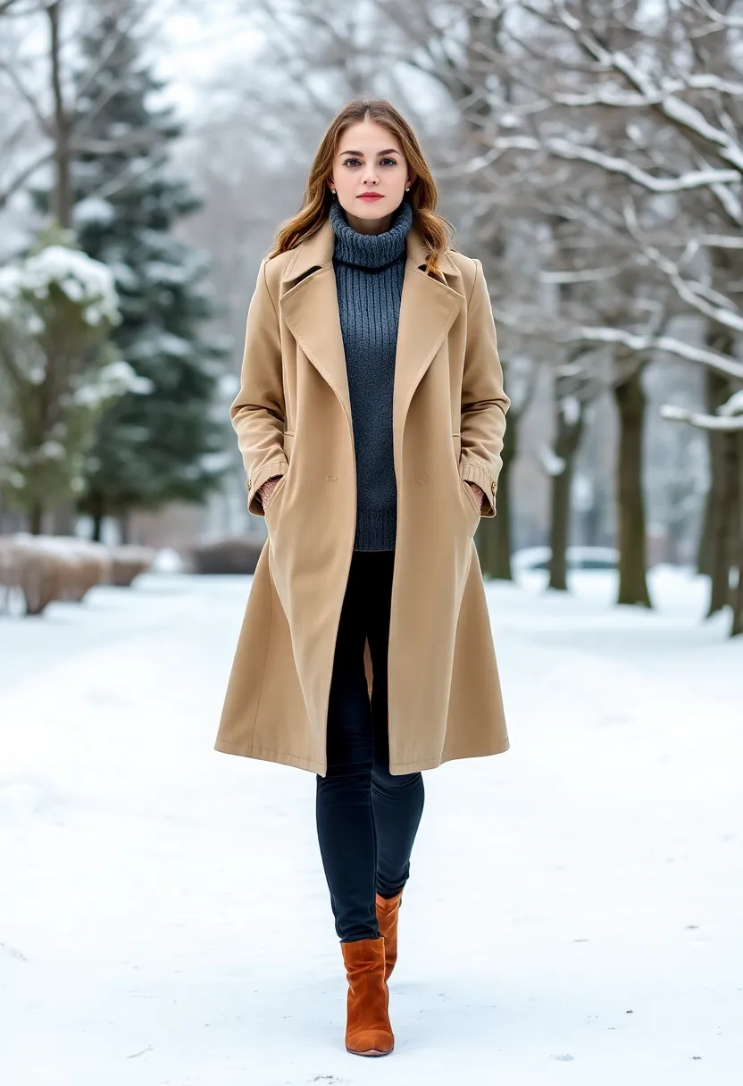 9 Inspiring Winter Coats to Elevate Your February Fashion Game! - 1. The Classic Trench Coat