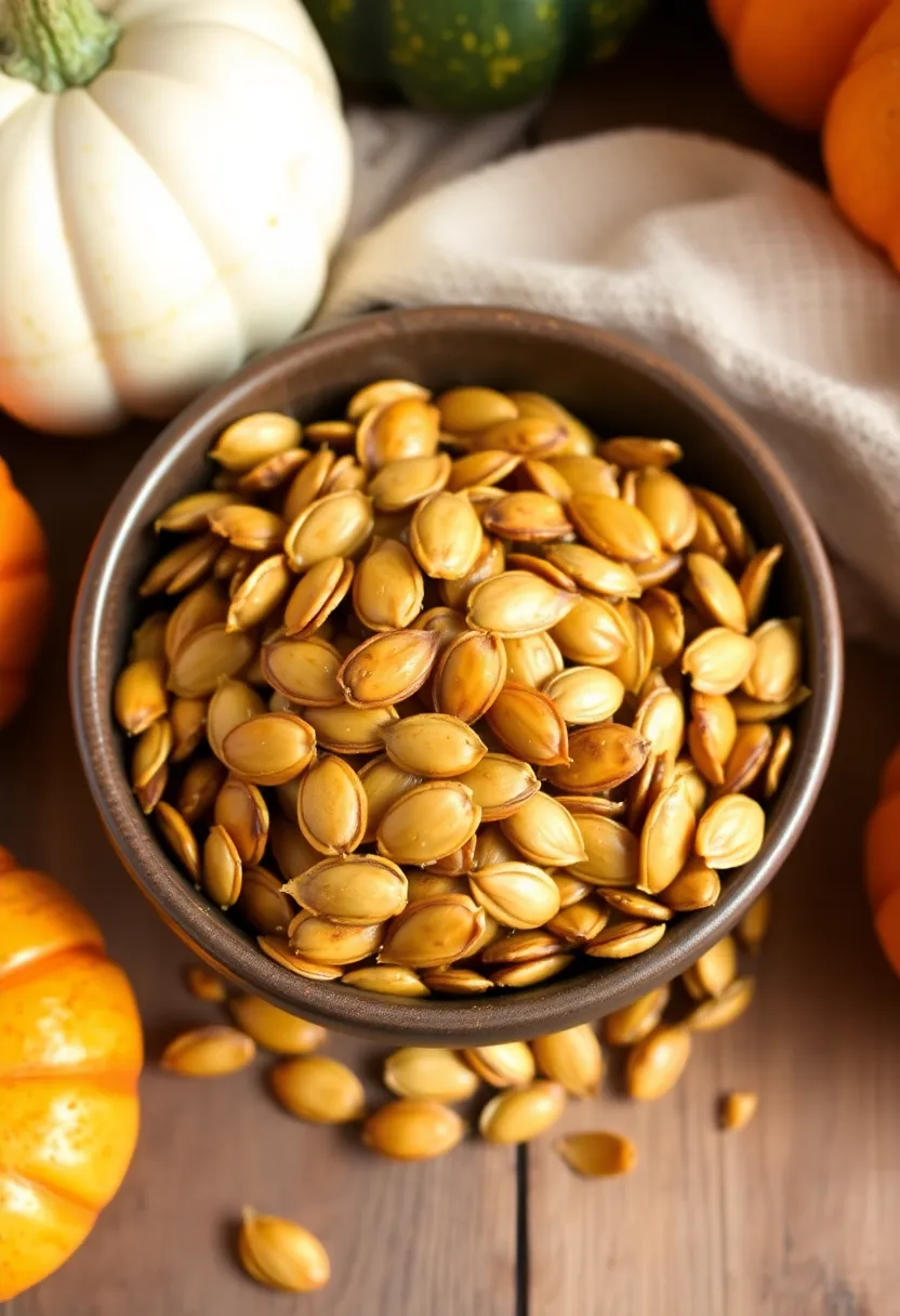 14 Seasonal Self Care Recipes for Cozy Nights In (You Won't Want to Miss #9!) - 8. Roasted Pumpkin Seeds