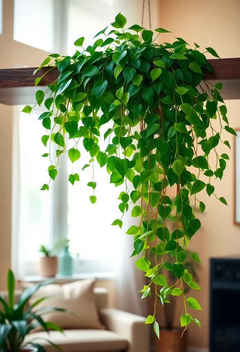 15 Indoor Plants You Need for Instant Calm (Especially #7!) - 4. Pothos (Epipremnum aureum)