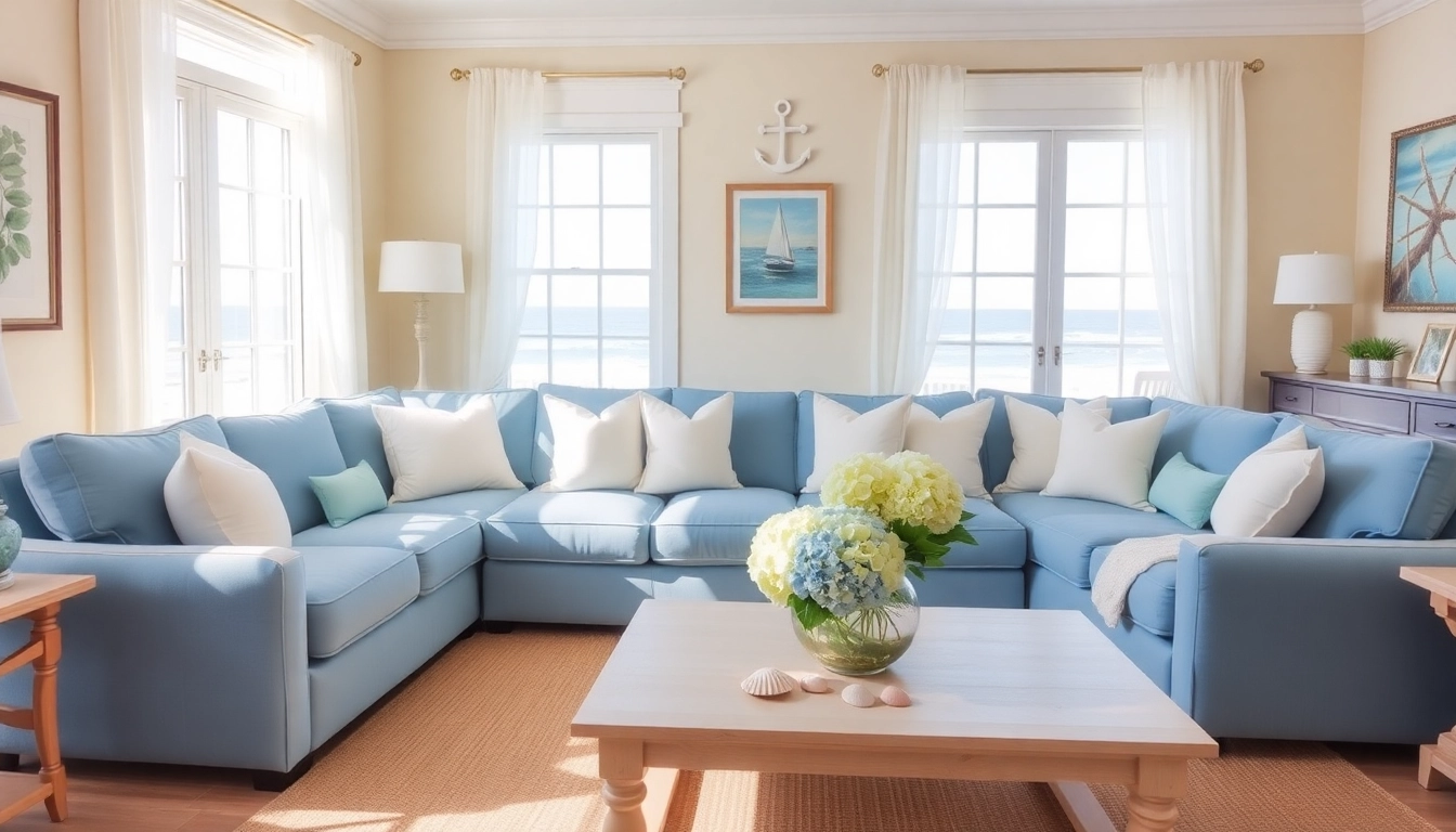 14 Coastal Blue Couch Living Room Ideas That Will Bring the Beach to Your Home!