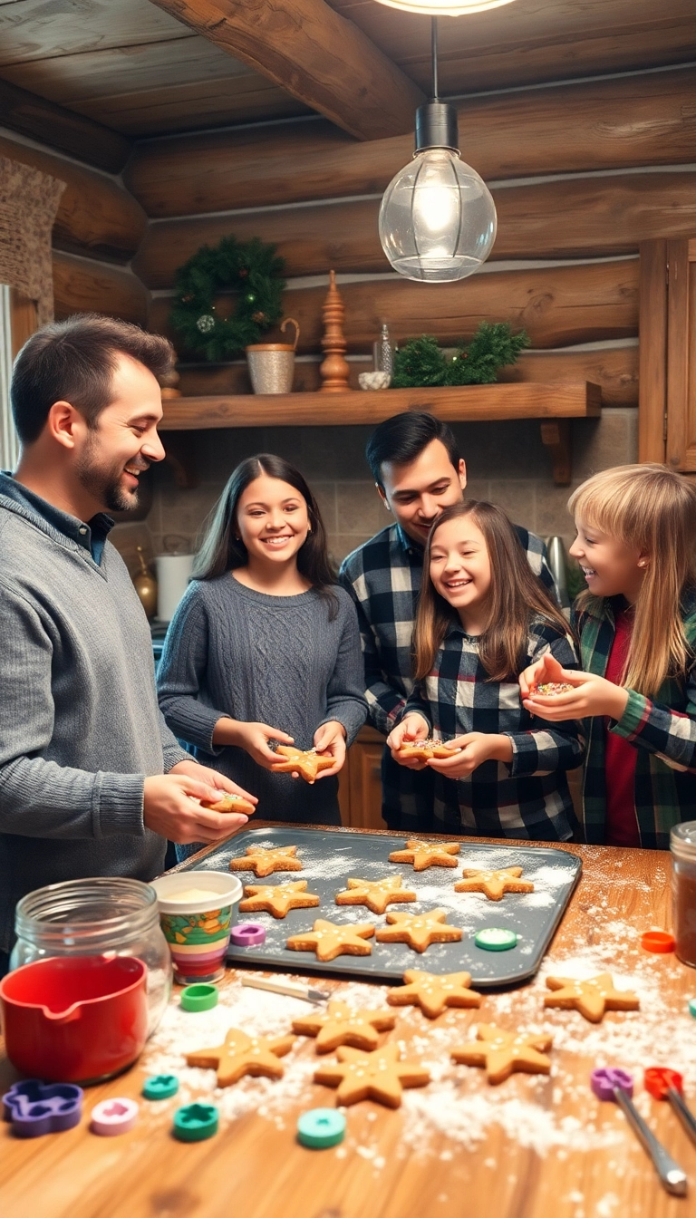 10 Unforgettable Christmas Experiences in Cozy Cabins in the Woods (Perfect for Family Trips!) - 7. Baking Holiday Treats