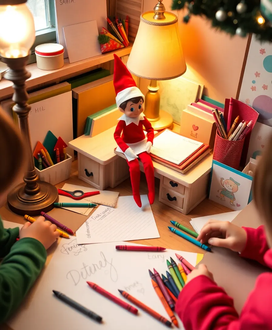 20 Elf on the Shelf Activities Your Kids Will Beg for Every December! - 11. Elf's Letter to Santa