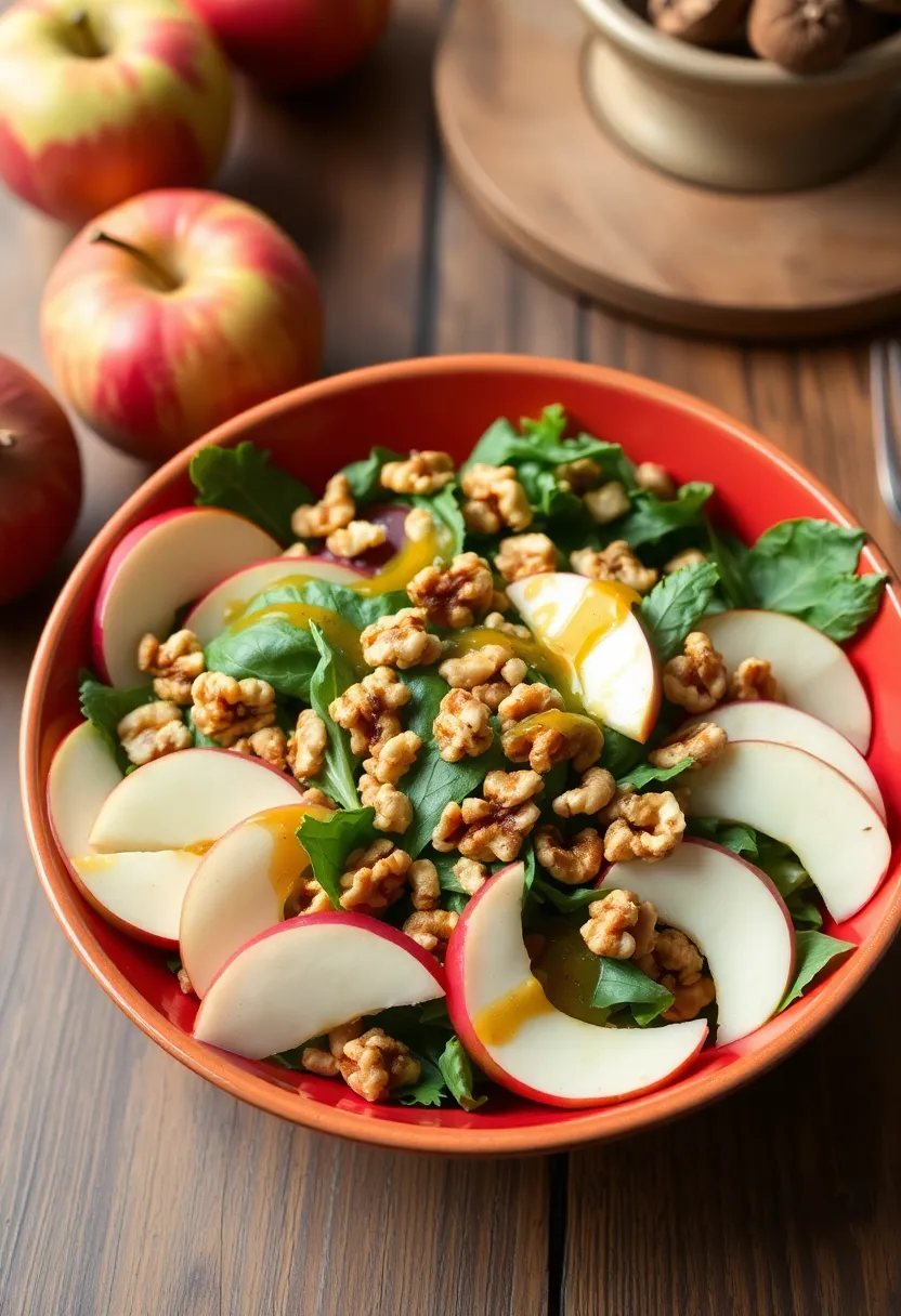 18 Fresh and Easy Healthy Salads That Will Keep You Fit (You’ll Want to Try #7!) - 18. Apple & Walnut Salad