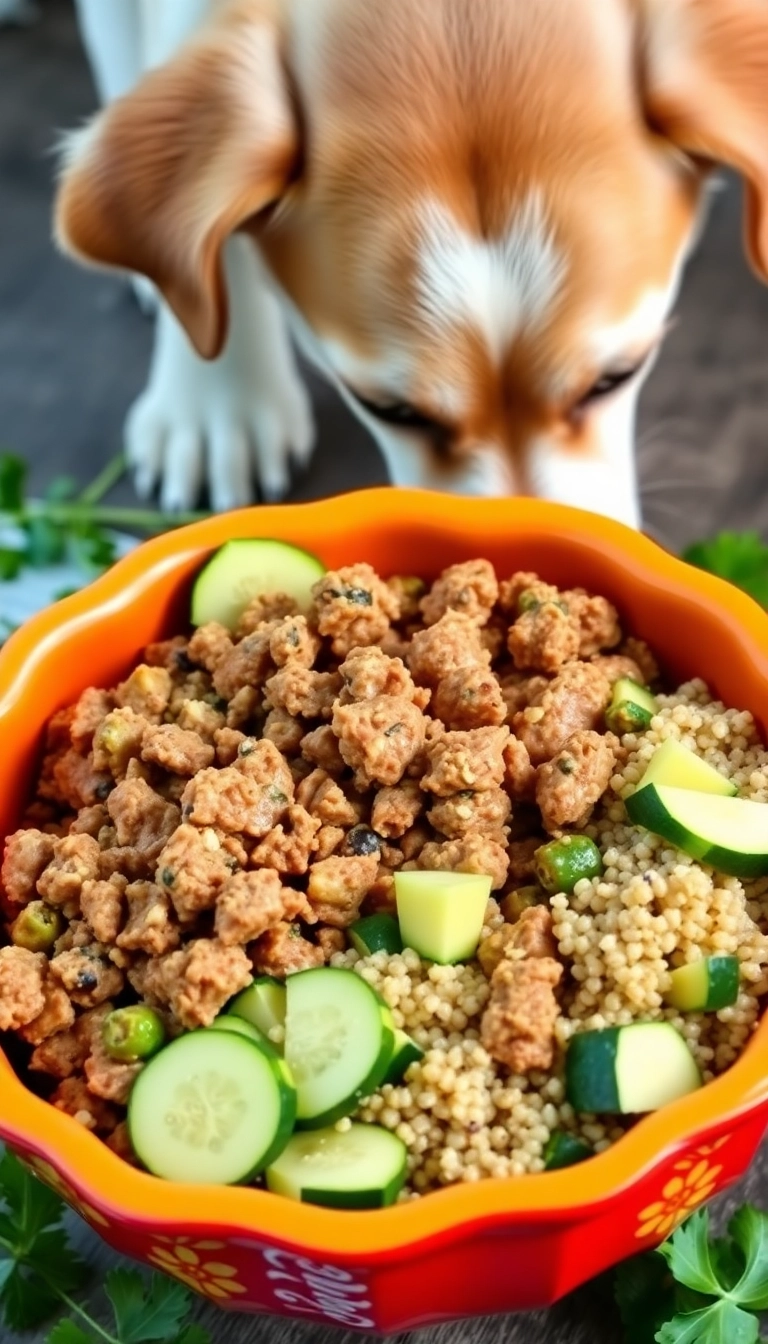 20 Homemade Pet Food Recipes That Will Make Your Furry Friend Jump for Joy (Wait Until You Try #11!) - 4. Turkey and Quinoa Bowl