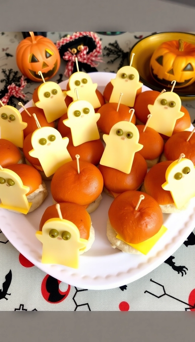 25 Spooky Dinner Ideas That'll Make Your Halloween Night Unforgettable! - 8. Spooky Sliders