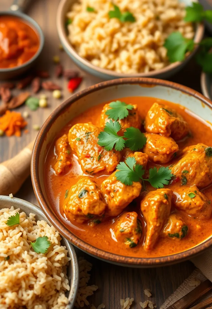 18 Healthy Crockpot Recipes You Won't Believe Are Low-Calorie! - 12. Chicken Tikka Masala