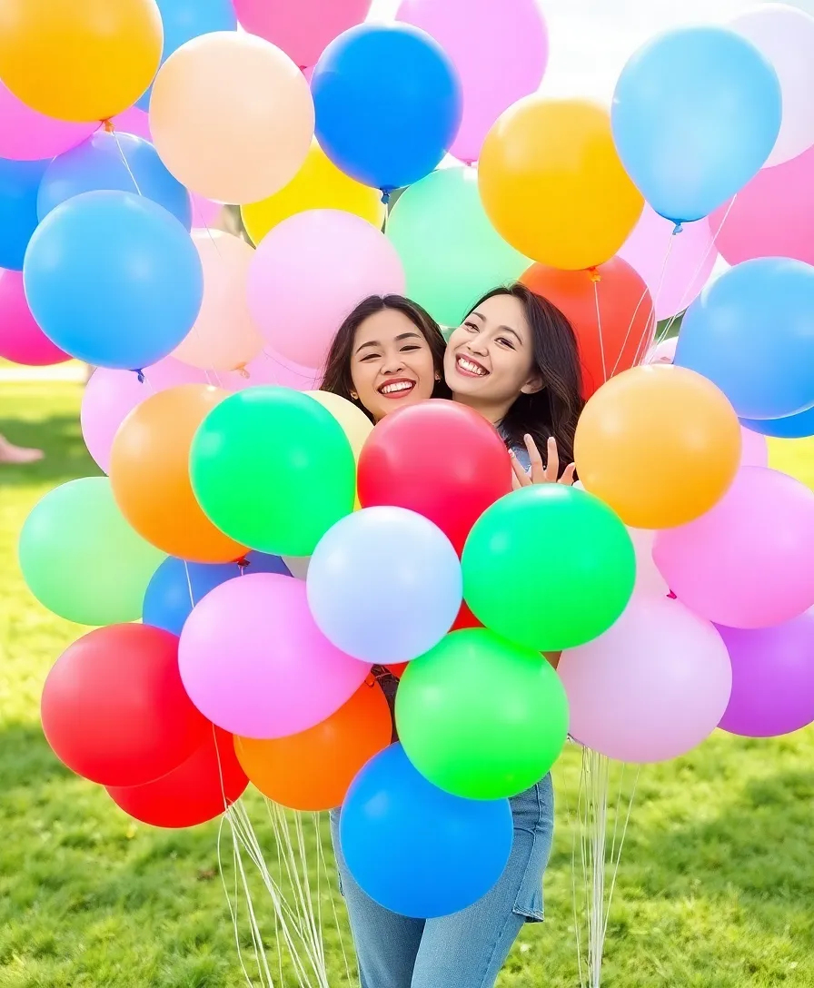 25 Stunning Photoshoot Ideas That'll Make Your Instagram Pop (You Won't Believe #12!) - 10. Whimsical Balloon Decor