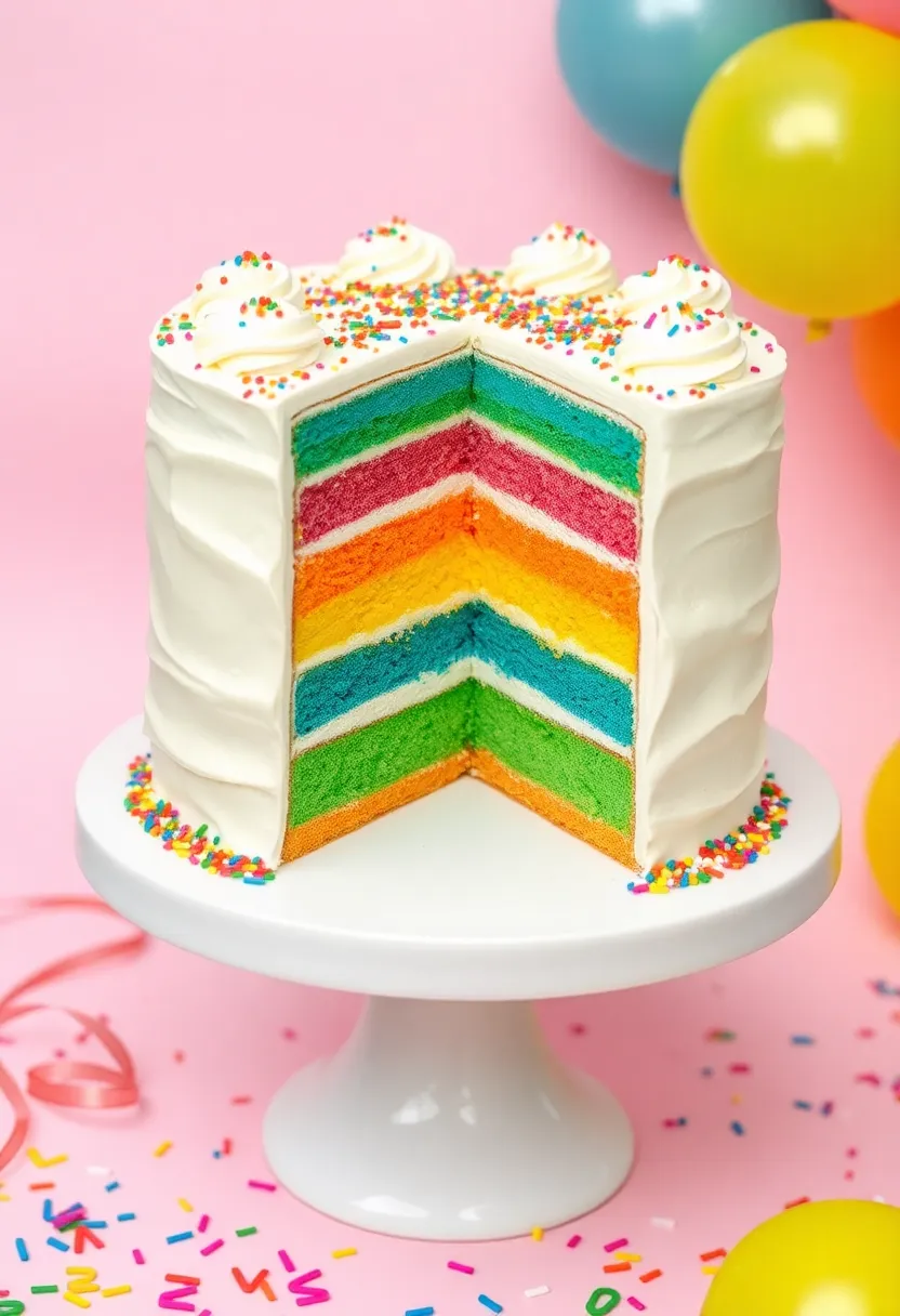 18 Showstopper Delicacy Desserts Perfect for Your Next Celebration (Everyone Will Be Asking for the Recipe!) - 1. Rainbow Layer Cake