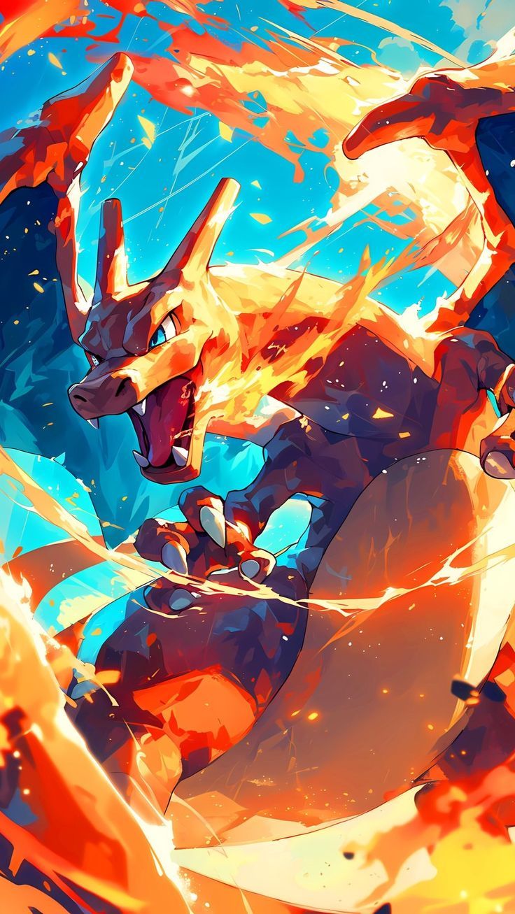 10 Adorable Pokemon Wallpapers For Every Fan (You Won't Believe #7!) - 5. Charizard's Fiery Flight