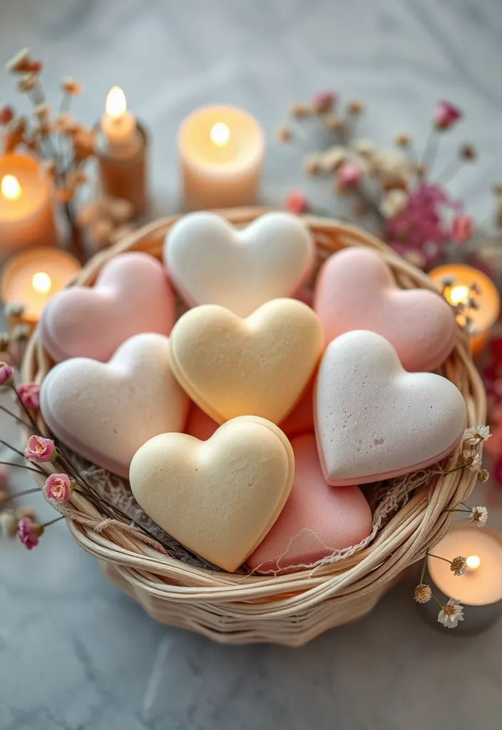 20 DIY Valentine's Day Projects That'll Impress Your Loved One (You’ll Want to Try #5!) - 8. DIY Bath Bombs for Relaxation