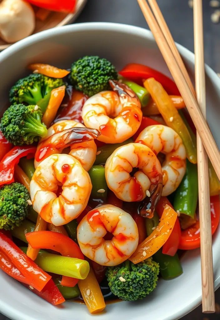 21 Quick and Healthy Meals You Can Make in Under 30 Minutes (Yum!) - 5. Shrimp Stir-Fry