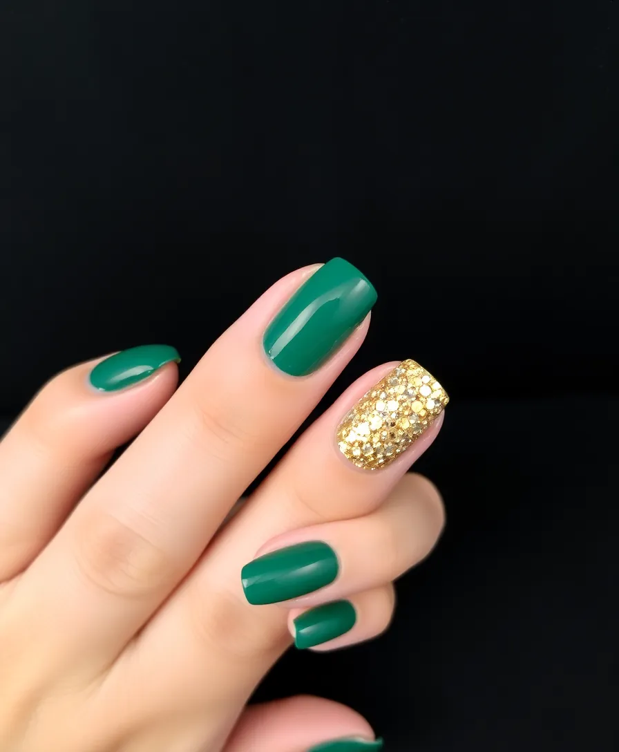 Glitter & Glam: Perfect New Year’s Nails for a Sparkling Start - 5. Jewel Toned Elegance