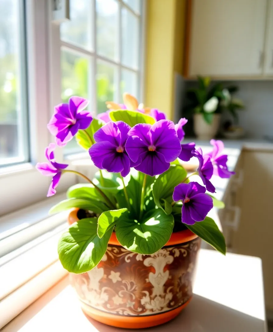 Easy Care Plants for Home: Discover the Best Low-Maintenance Green Friends! - 15. African Violet (Saintpaulia)