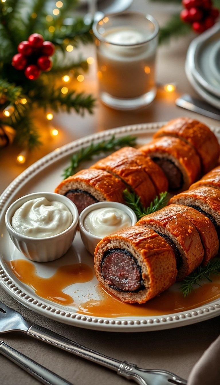 21 Christmas Party Food Ideas That Will Steal the Show (You Won't Believe #10!) - 4. Mini Beef Wellingtons