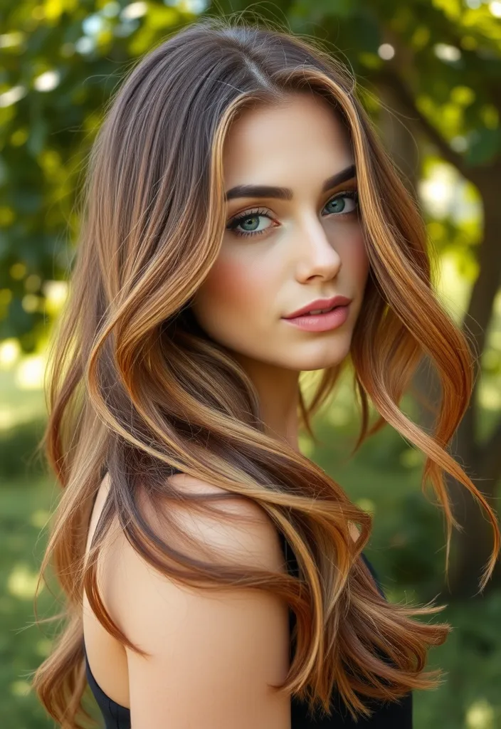 Brown Color Palette: The Ultimate Guide to Aesthetic Beauty Trends! - 11. Brown Hair Color Trends: Embracing Warmth