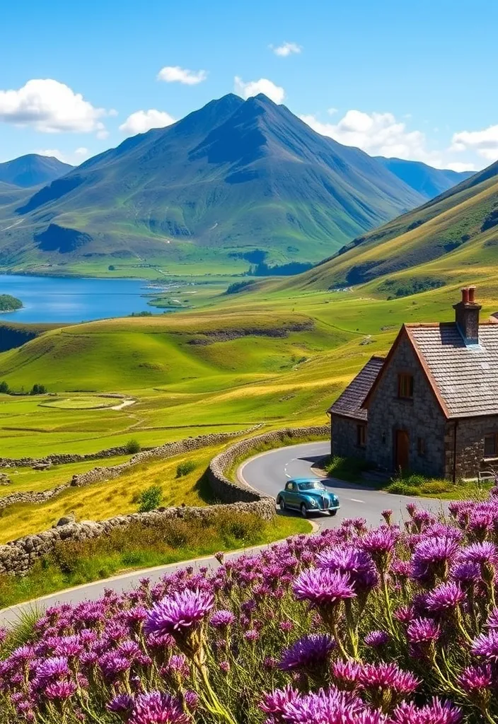 Hit the Road: 11 Scenic Routes for the Ultimate European Summer Aesthetic Road Trip! - 4. The Scottish Highlands, Scotland