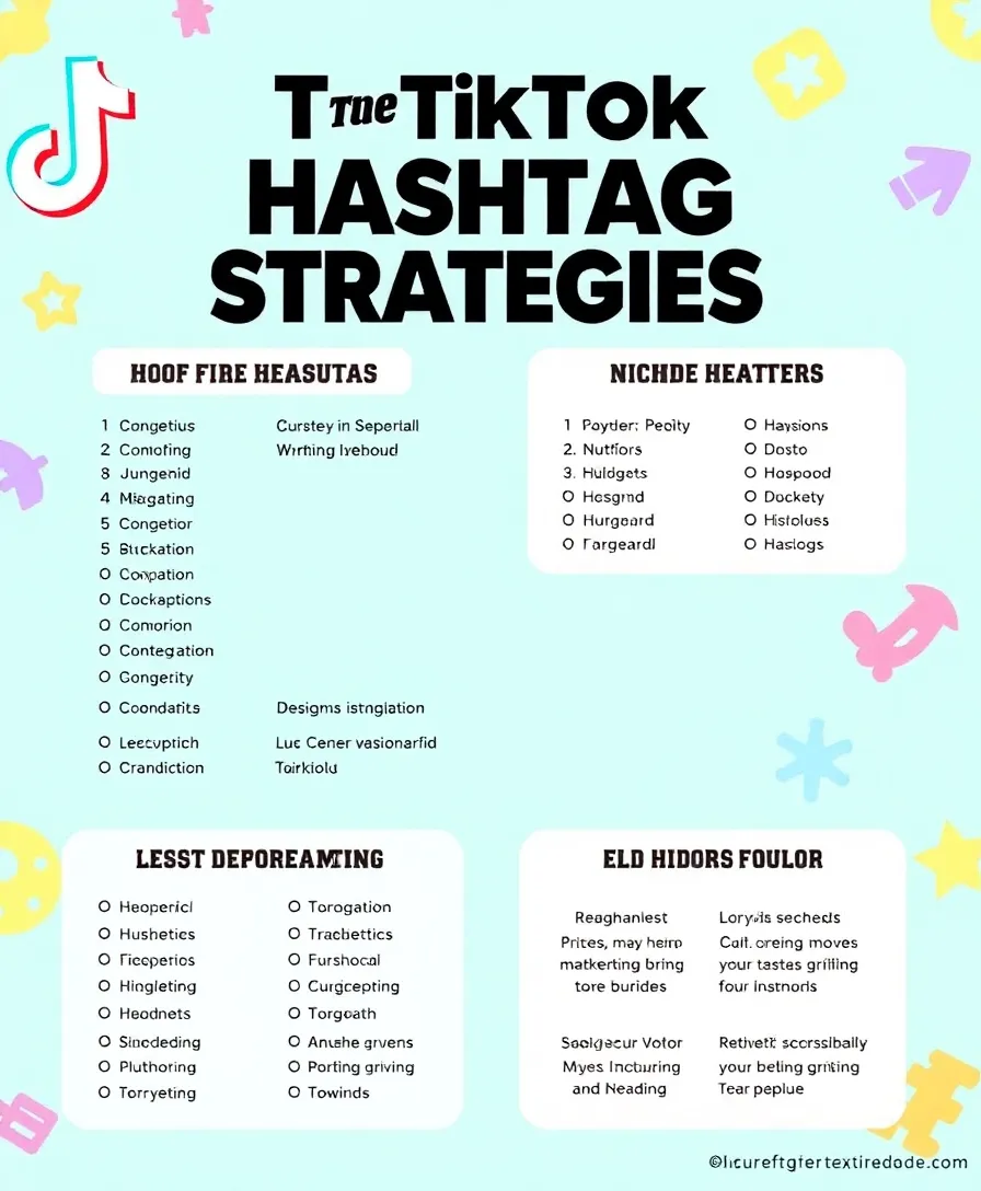 14 Proven Strategies for Explosive TikTok Audience Growth (You’ll Love #11!) - 9. Use Hashtags Strategically