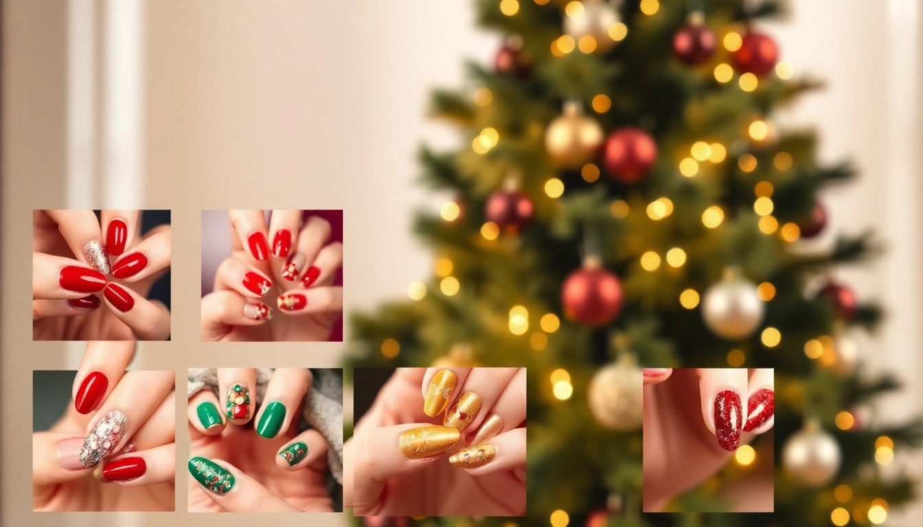 Top 10 Christmas Nail Designs to Sparkle This Holiday Season