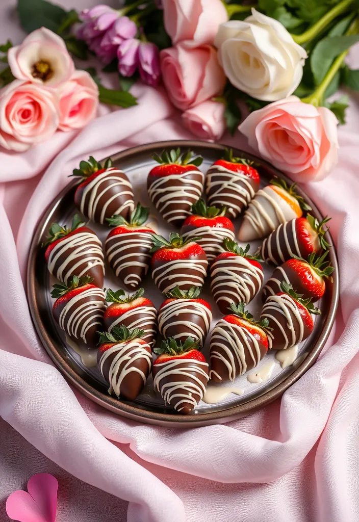 20 DIY Valentine's Day Projects That'll Impress Your Loved One (You’ll Want to Try #5!) - 12. DIY Chocolate-Covered Strawberries